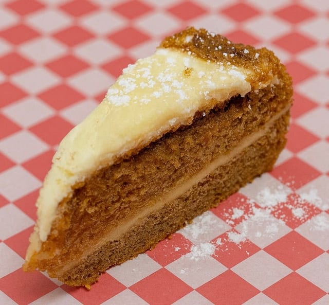 Carrot Cake Slice.