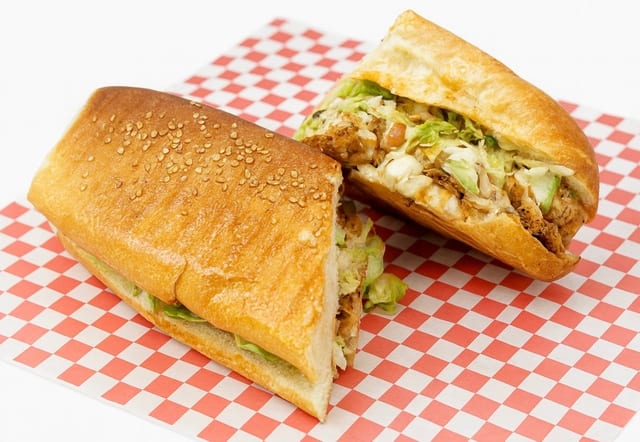 Grilled Chicken Sub.
