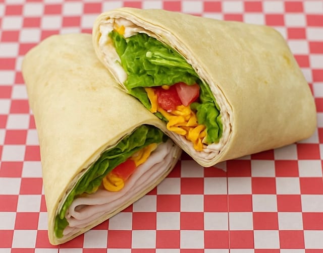 Deli Turkey Wrap.