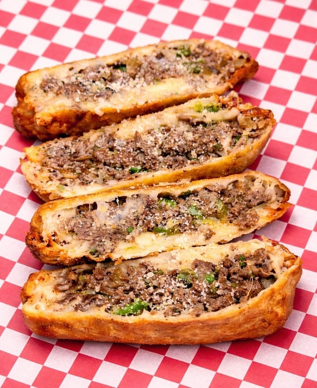 Philly Cheesesteak Egg Rolls.