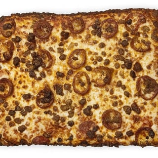Meat Lover's Deep Dish Pizza