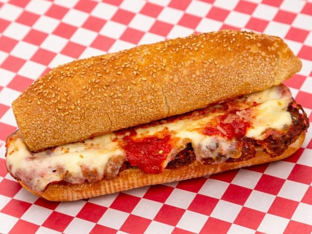 Chicken Parmesan Sub.