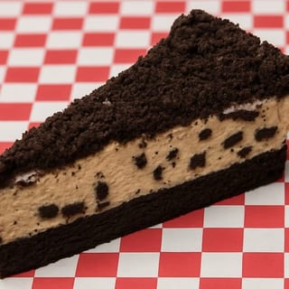 Oreo Cheesecake Slice