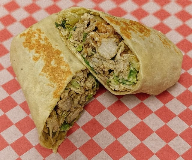 Chicken Caesar Wrap.