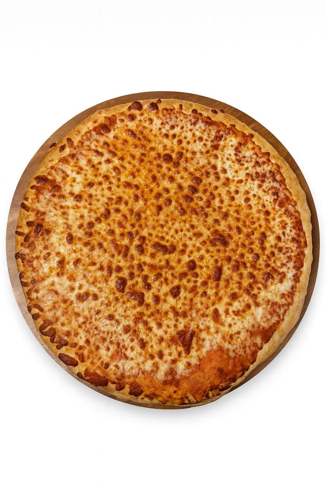 Round Cheese Pizza.