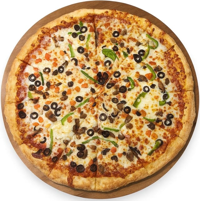 Vegetarian Pizza.
