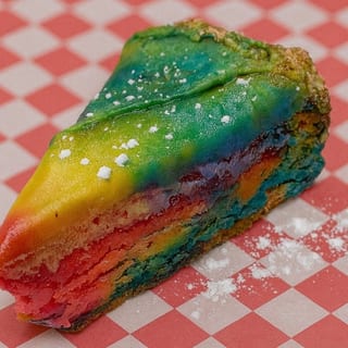 Superman Cake Slice